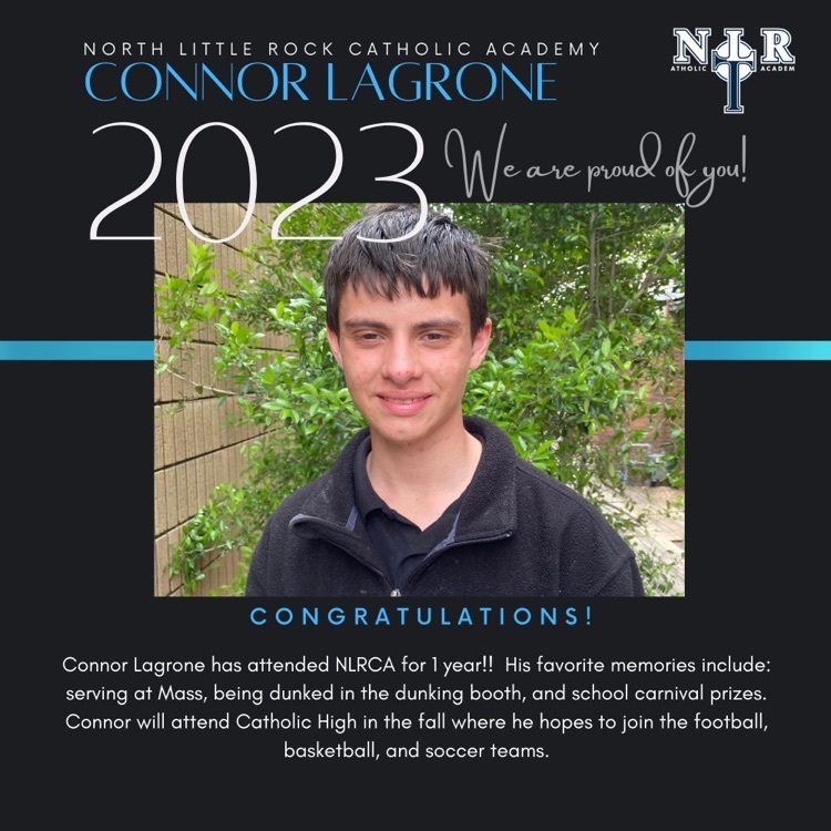 Connor Lagrone NLR Catholic Academy